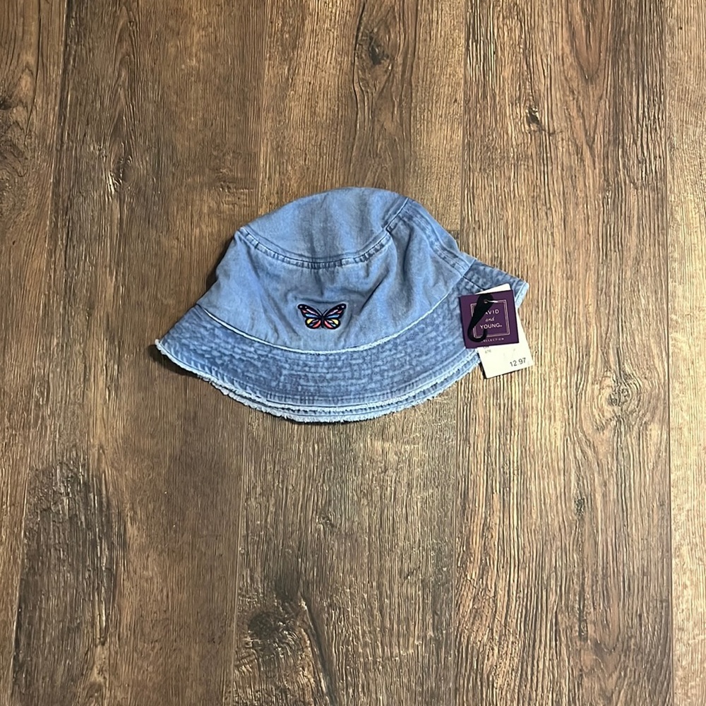 butterfly bucket hat brand new